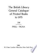 The British Library General Catalogue of Printed Books to 1975