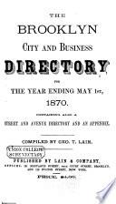 The Brooklyn City Directory...