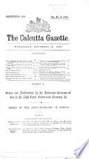 The Calcutta Gazette