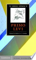 The Cambridge Companion to Primo Levi