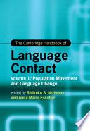The Cambridge Handbook of Language Contact