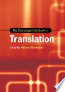 The Cambridge Handbook of Translation