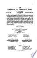 The Canadian Antiquarian and Numismatic Journal