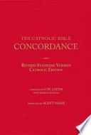 The Catholic Bible Concordance
