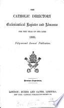 The Catholic Directory, Ecclesiastical Register, and Almanac