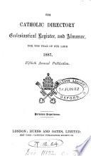 The Catholic Directory, Ecclesiastical Register, and Almanac