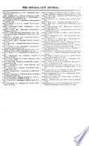 The Central Law Journal