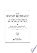 The Century Dictionary and Cyclopedia: Dictionary