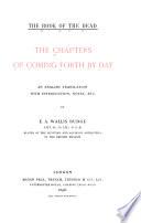 The Chapters of Coming Forth by Day