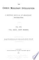 The Church Missionary Intelligencer