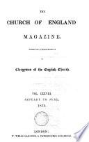The Church of England magazine [afterw.] The Church of England and Lambeth magazine