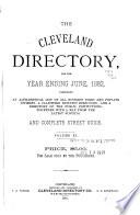 The Cleveland Directory Co.'s Cleveland (Cuyahoga County, Ohio) City Directory