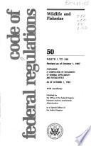 The Code of Federal Regulations of the United States of America
