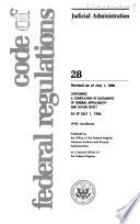 The Code of Federal Regulations of the United States of America