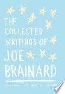 The Collected Writings of Joe Brainard
