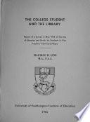The College Student and the Library