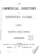 The Commercial directory of Liverpool, and shipping guide [afterw.] The Commercial directory and shippers' guide [afterw.] Fulton's commercial directory and shippers' guide