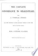 The Complete Concordance to Shakespeare