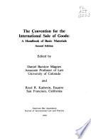 The Convention for the International Sale of Goods