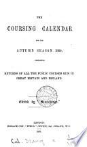 The Coursing calendar, ed. by 'Stonehenge'.