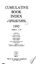 The Cumulative Book Index