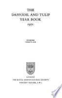 The Daffodil and Tulip Year Book