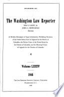 The Daily Washington Law Reporter