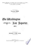 The Daily Washington Law Reporter