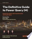 The Definitive Guide to Power Query (M)