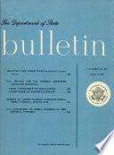 The Department of State Bulletin