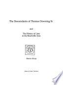 The Descendants of Thomas Downing, Sr. and the History of Lime in the Beachville Area