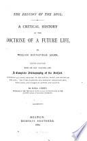 The Destiny of the Soul