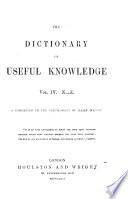 The Dictionary of Useful Knowledge: N-Z