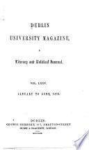 The Dublin University Magazine