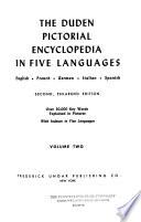 The Duden Pictorial Encyclopedia in Five Languages