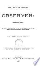 The Ecclesiastical Observer