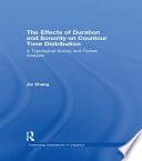 The Effects of Duration and Sonority on Countour Tone Distribution