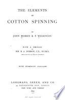 The Elements of Cotton Spinning