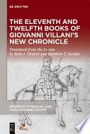The Eleventh and Twelfth Books of Giovanni Villani’s “New Chronicle”