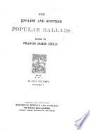 The English and Scottish Popular Ballads