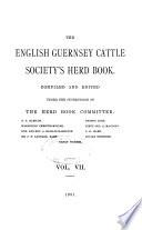 The English Guernsey Cattle Society's Herd Book
