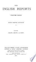 The English Reports