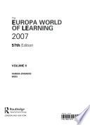 The Europa World of Learning