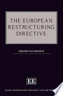 The European Restructuring Directive