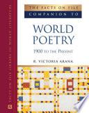 The Facts on File Companion to World Poetry