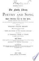 The Family Library of Poetry and Song
