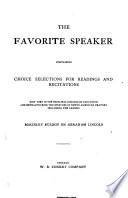 The Favorite Speaker
