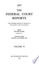 The Federal Court Reports
