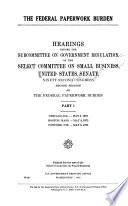 The Federal Paperwork Burden