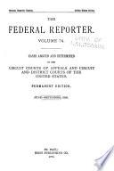 The Federal Reporter